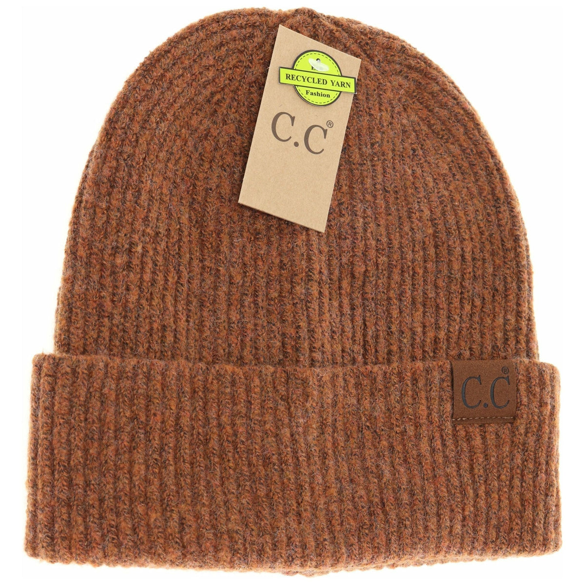 Unisex Soft Ribbed Cuff C.C Beanie HAT2075