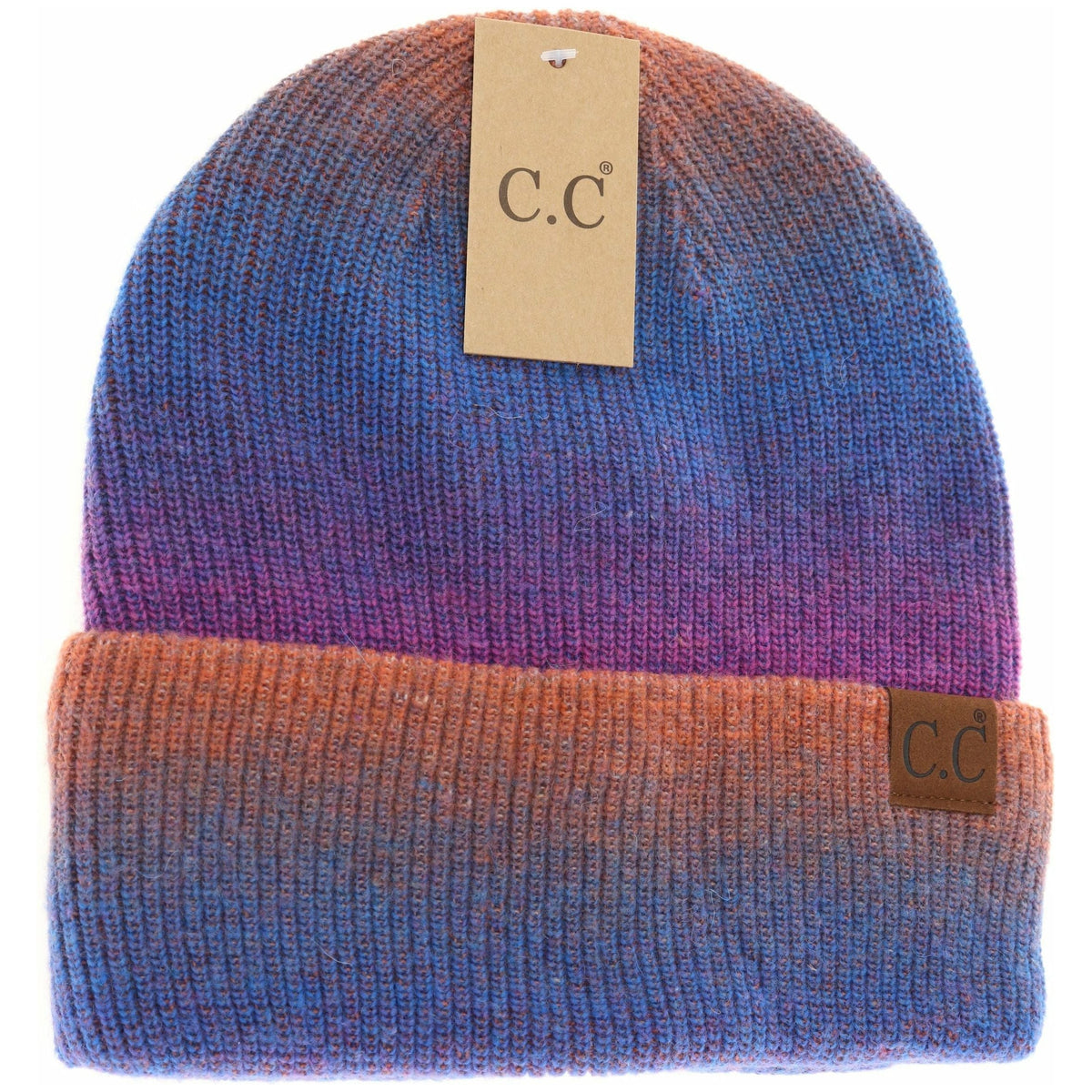 Unisex Ombre Cuffed C.C Beanie HAT2076