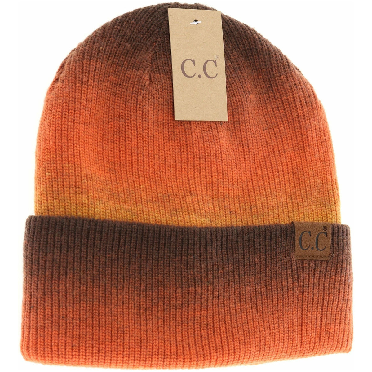 Unisex Ombre Cuffed C.C Beanie HAT2076