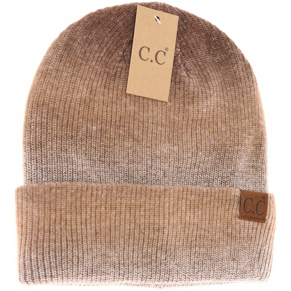 Unisex Ombre Cuffed C.C Beanie HAT2076