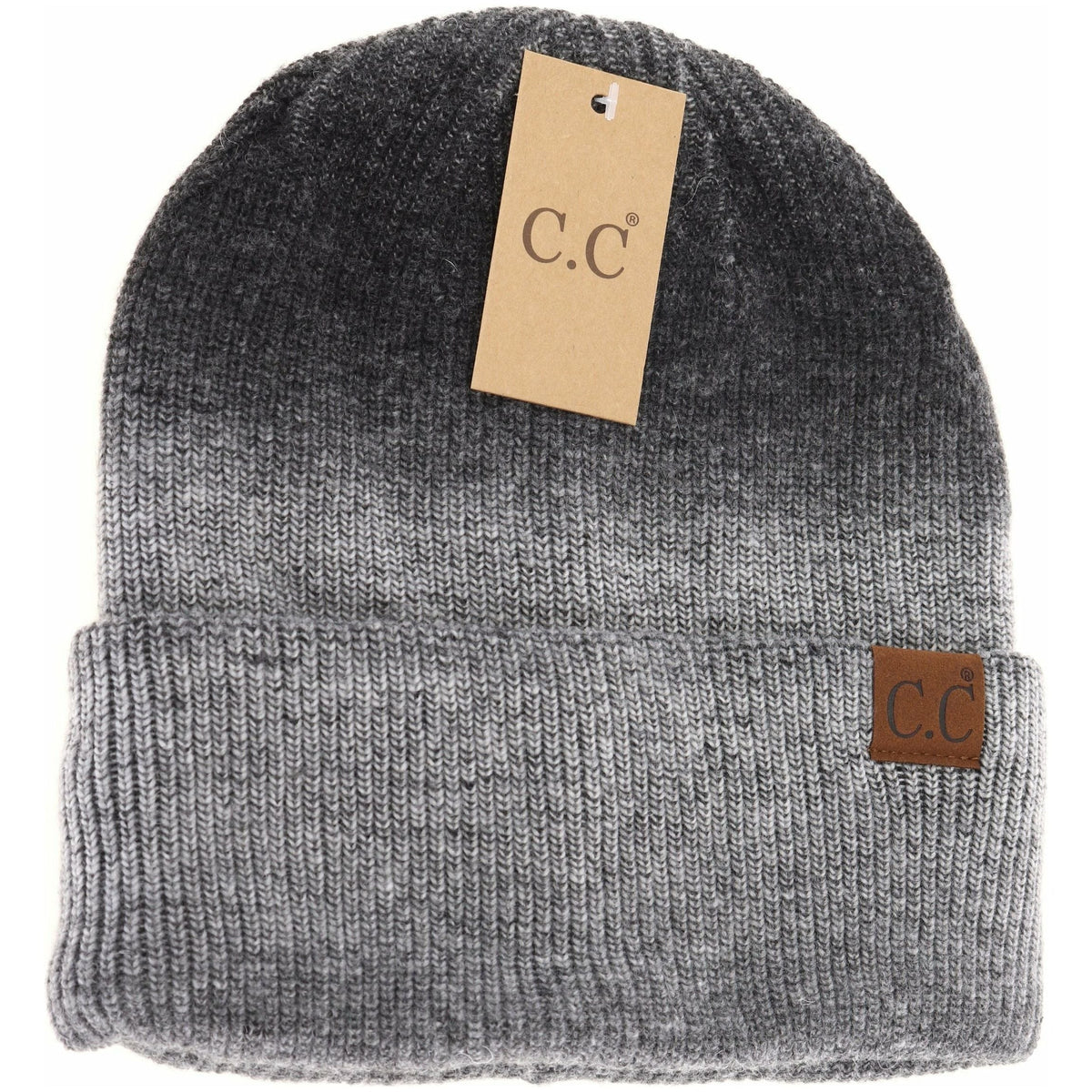 Unisex Ombre Cuffed C.C Beanie HAT2076