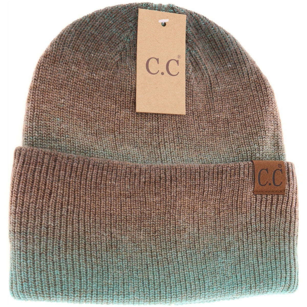 Unisex Ombre Cuffed C.C Beanie HAT2076