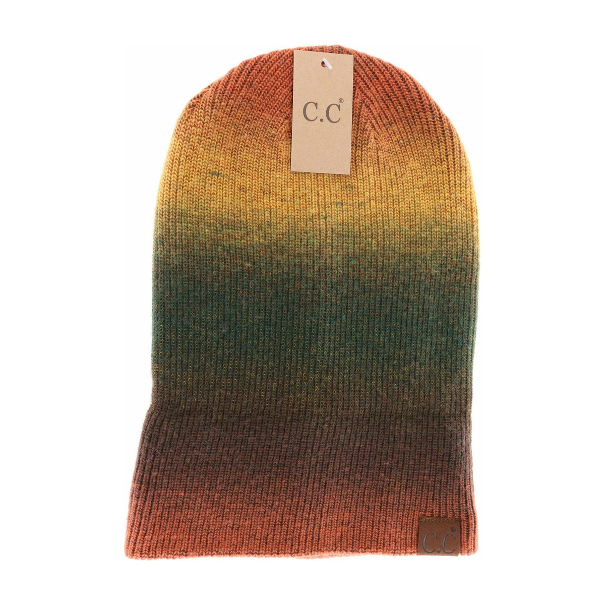 Unisex Ombre Cuffed C.C Beanie HAT2076