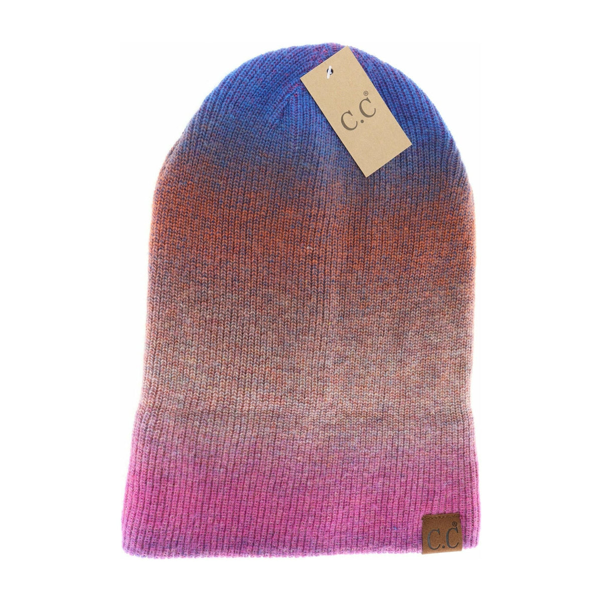 Unisex Ombre Cuffed C.C Beanie HAT2076