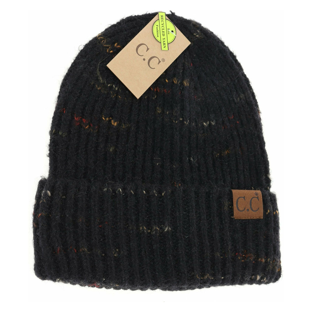 Unisex Marled Knit Cuff C.C Beanie HAT2090