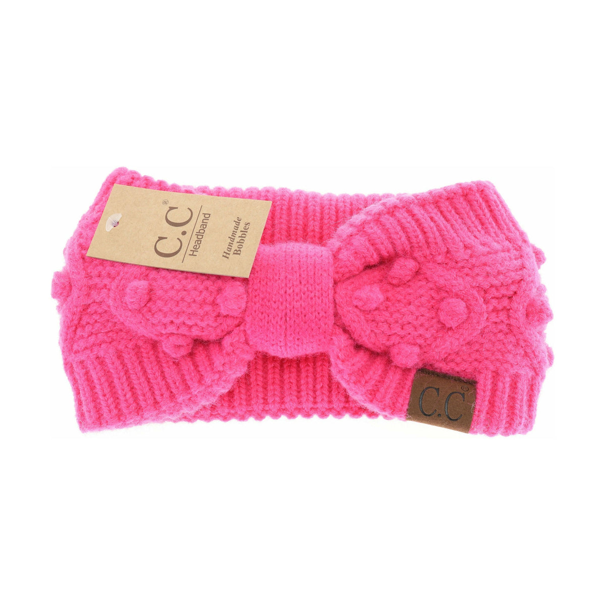 Bobble Knit C.C Head Wrap HW3836