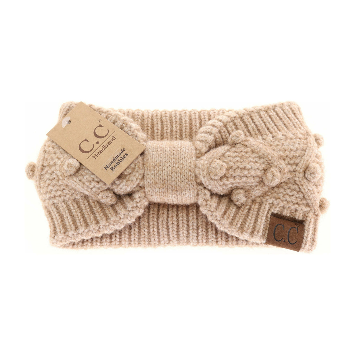 Bobble Knit C.C Head Wrap HW3836