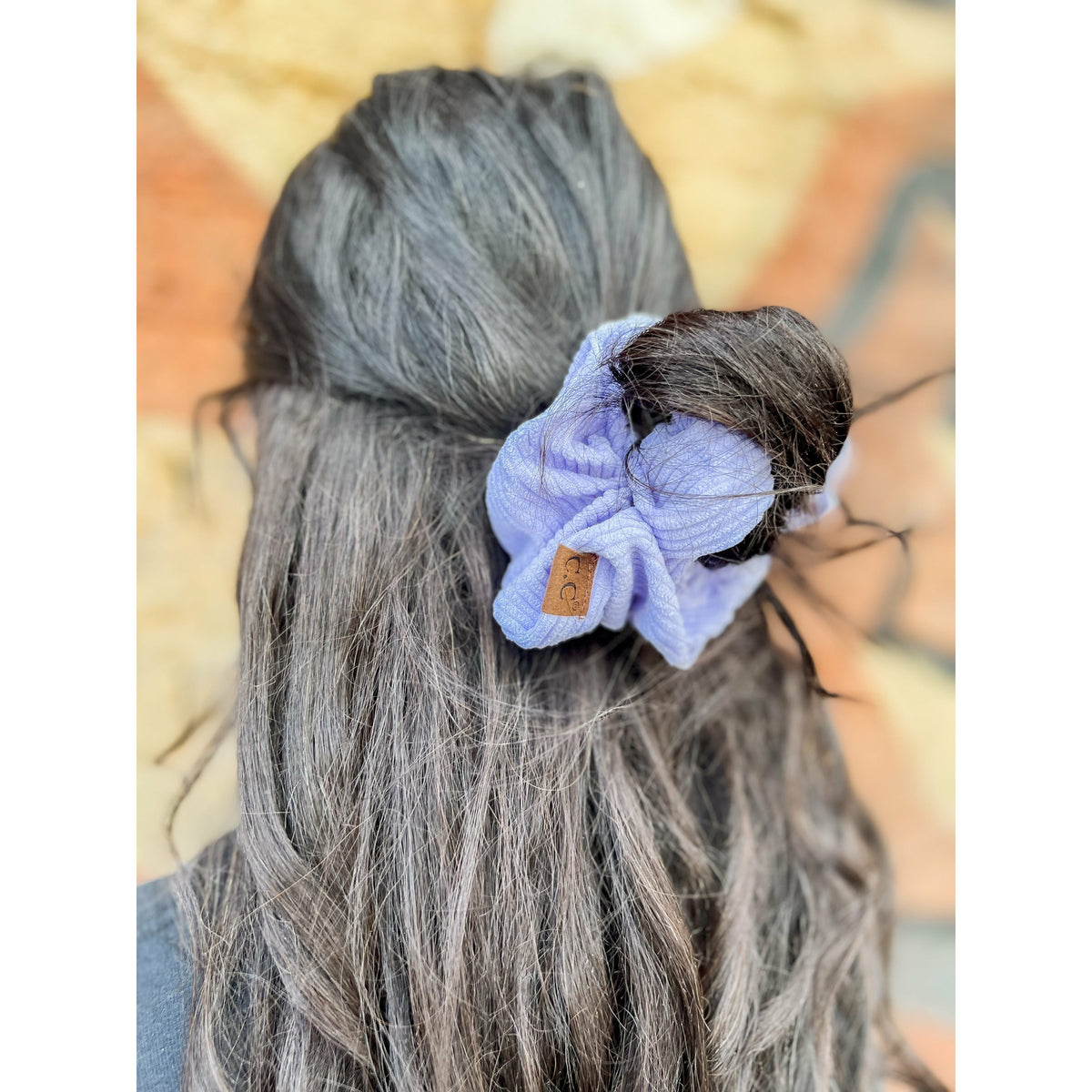 Corduroy Ponytail C.C Scrunchie SCR03