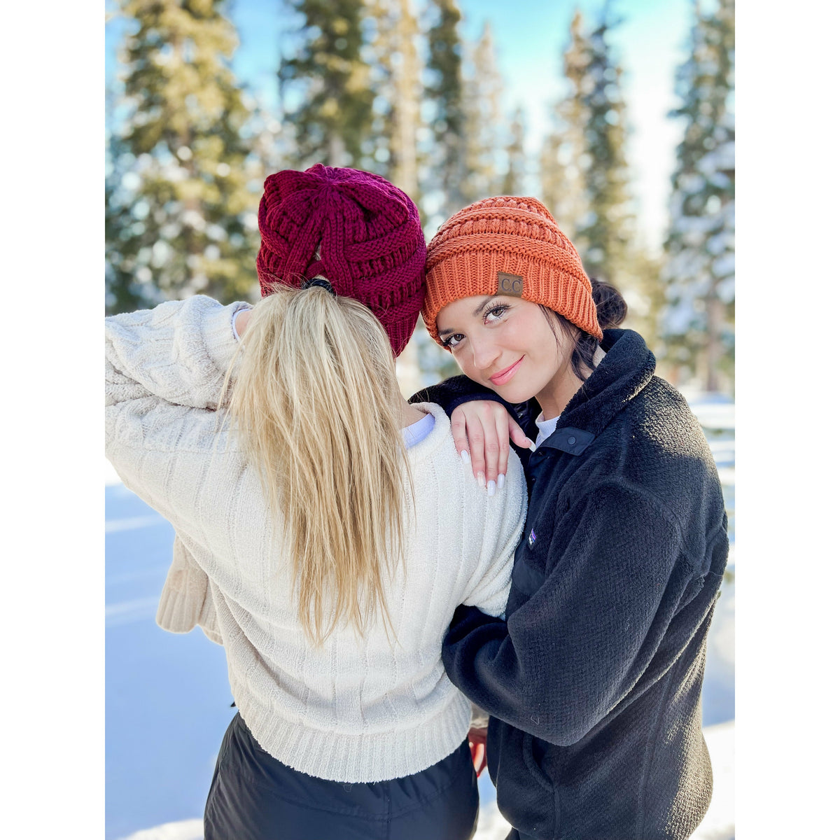 Criss-Cross Knit Beanie CCB1