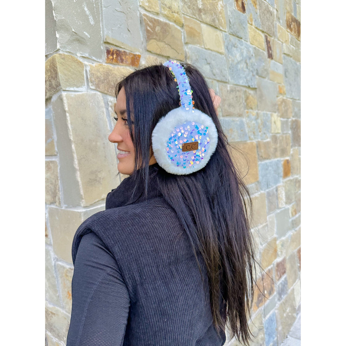 Sequin Earmuff EMS4282