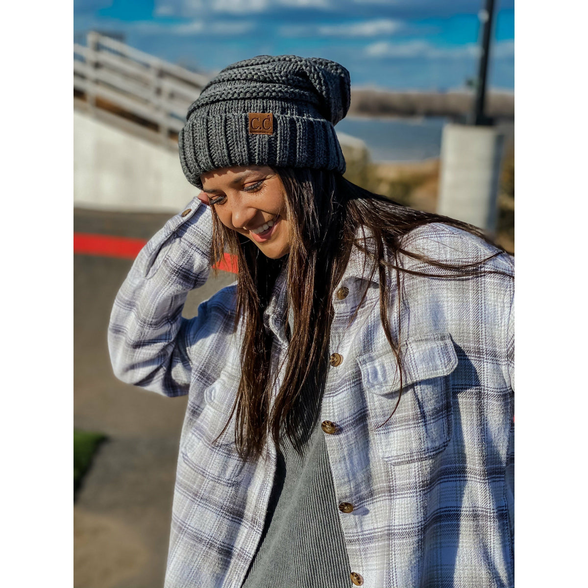Slouchy CC Beanies Hat100