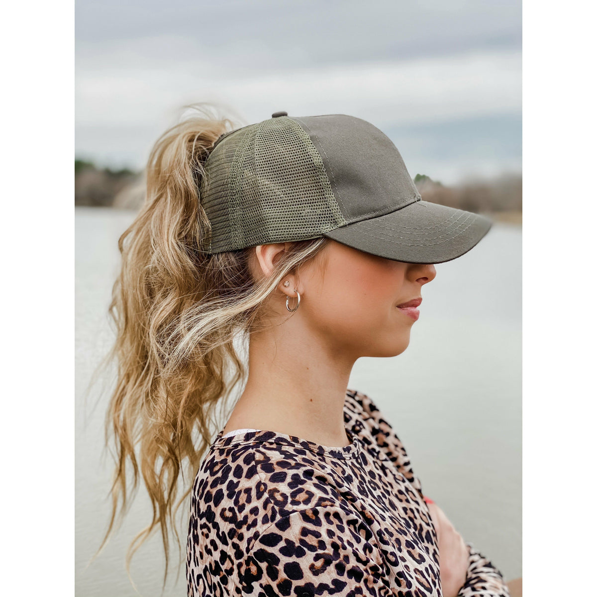 Classic High Ponytail CC Ball Cap BT4