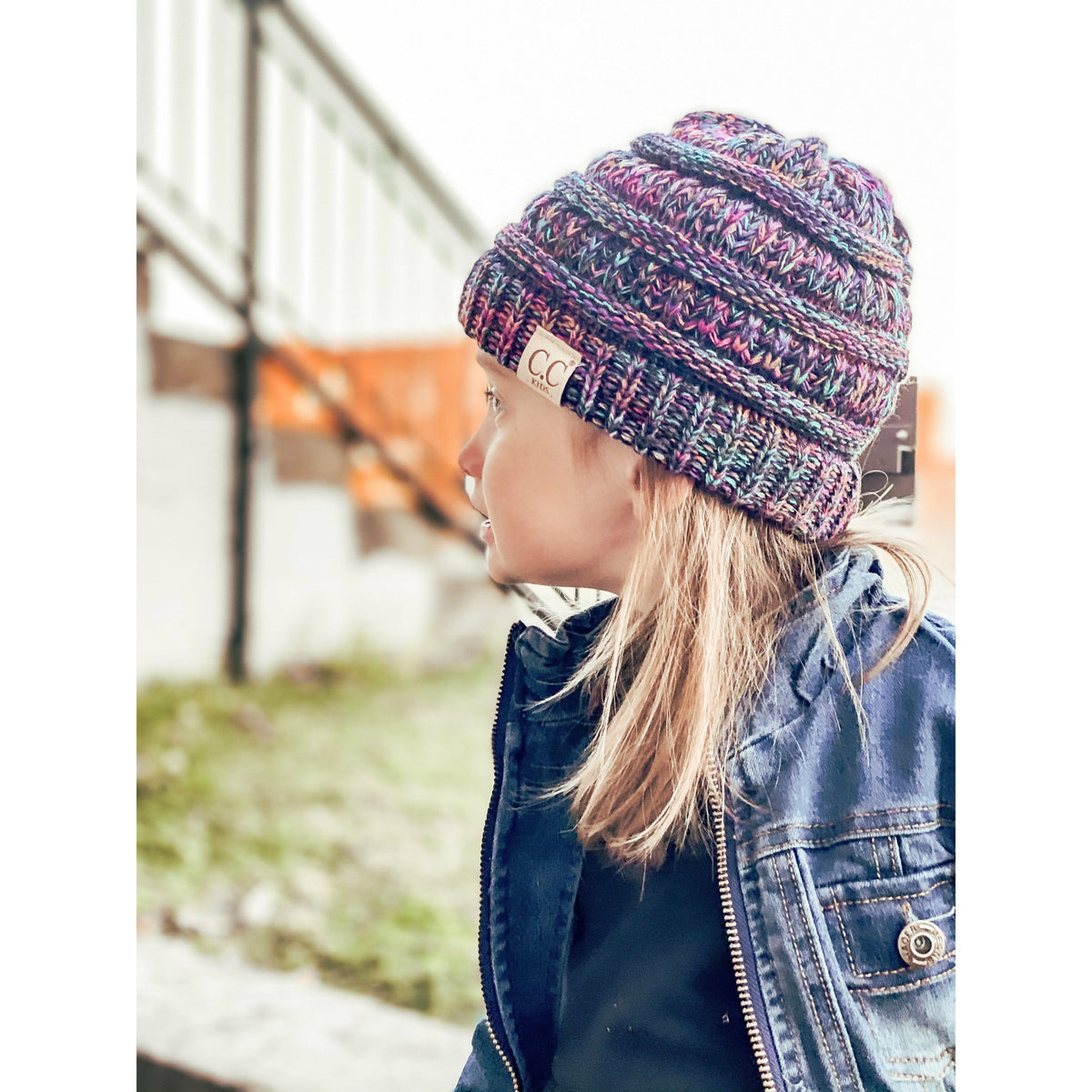 Kids Four-Tone CC Beanies YJ816KIDS