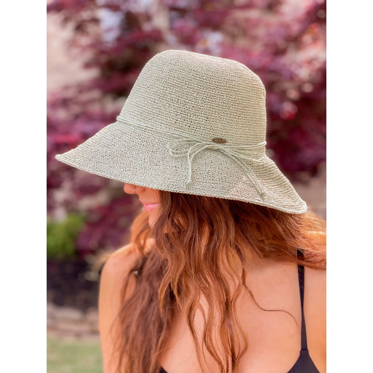 Lurex Cloche Sun Hat ST3013