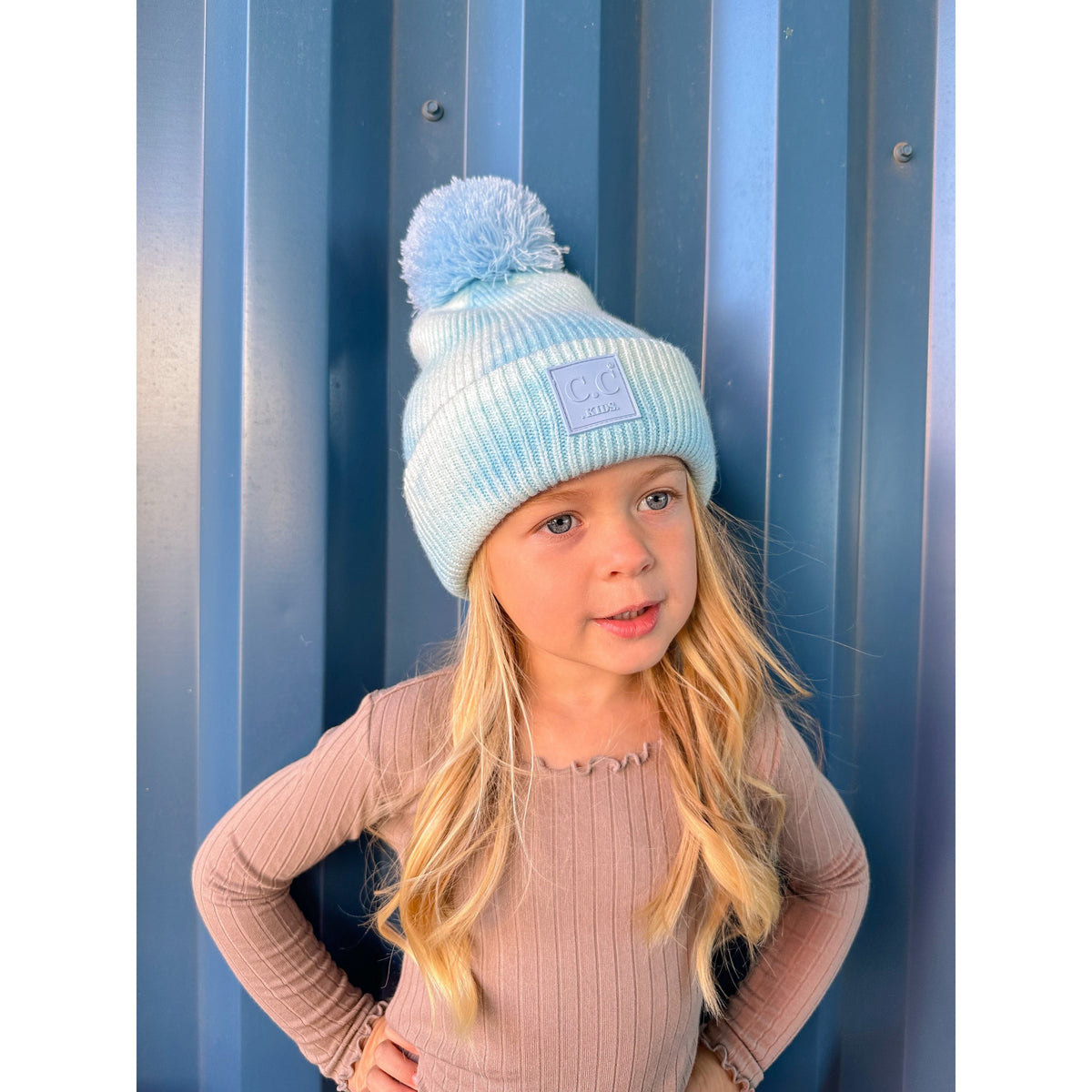 KIDS Tie Dye Pom C.C Beanie KIDS7380POM