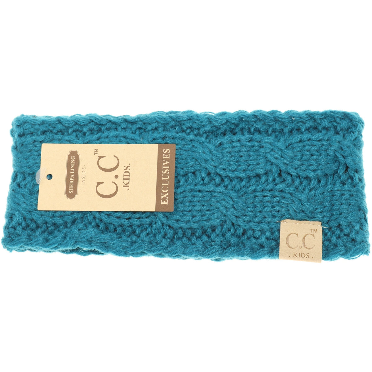 KIDS Solid Cable Knit CC Head Wrap HW20KIDS