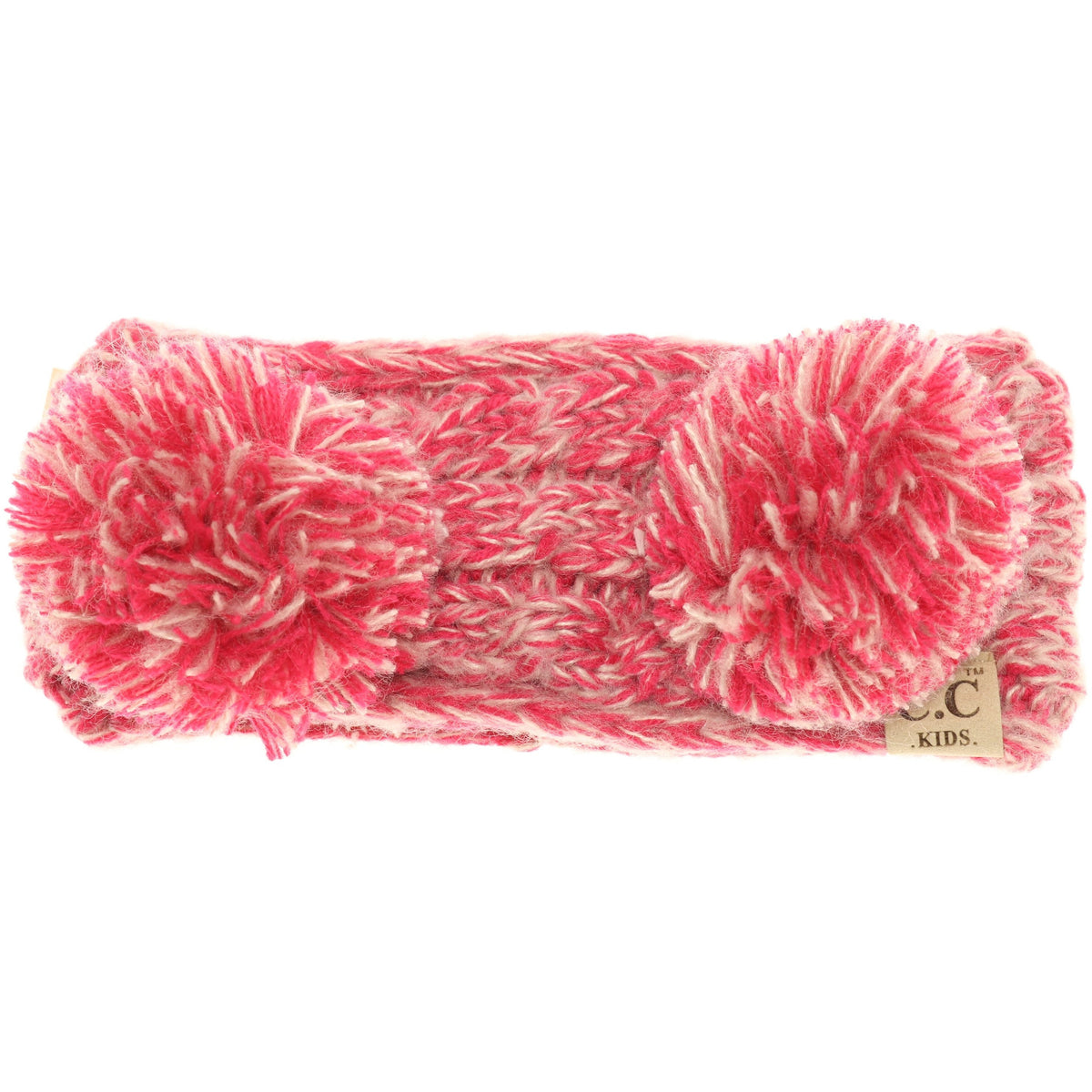 KIDS Multi-tone Double Pom Head Wrap HW23KIDS