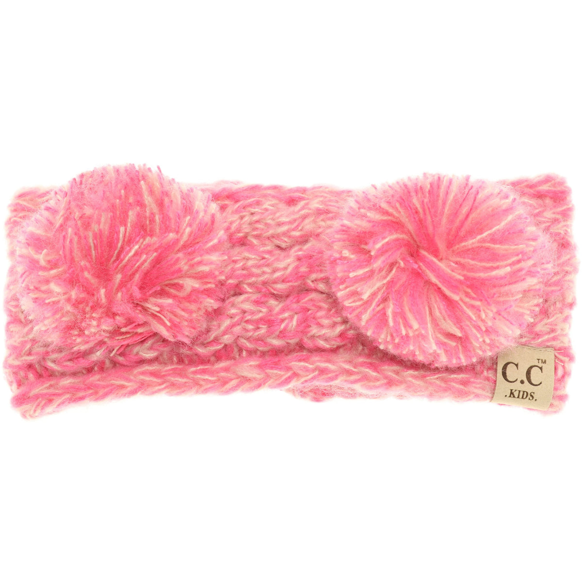 KIDS Multi-tone Double Pom Head Wrap HW23KIDS