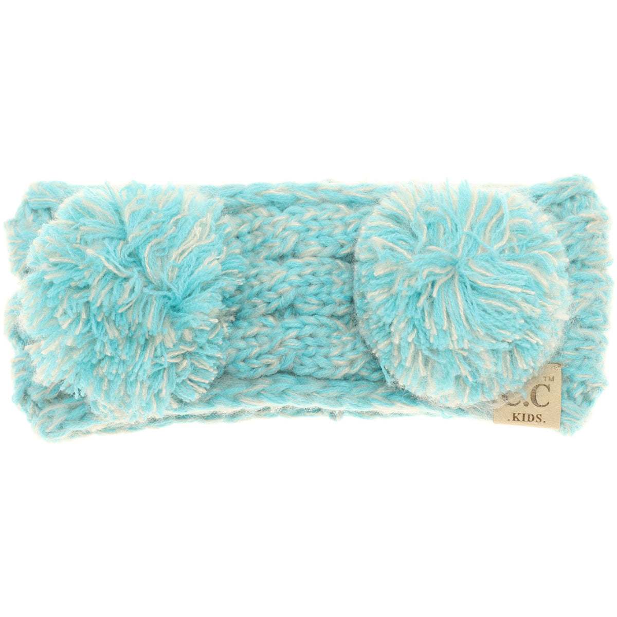 KIDS Multi-tone Double Pom Head Wrap HW23KIDS