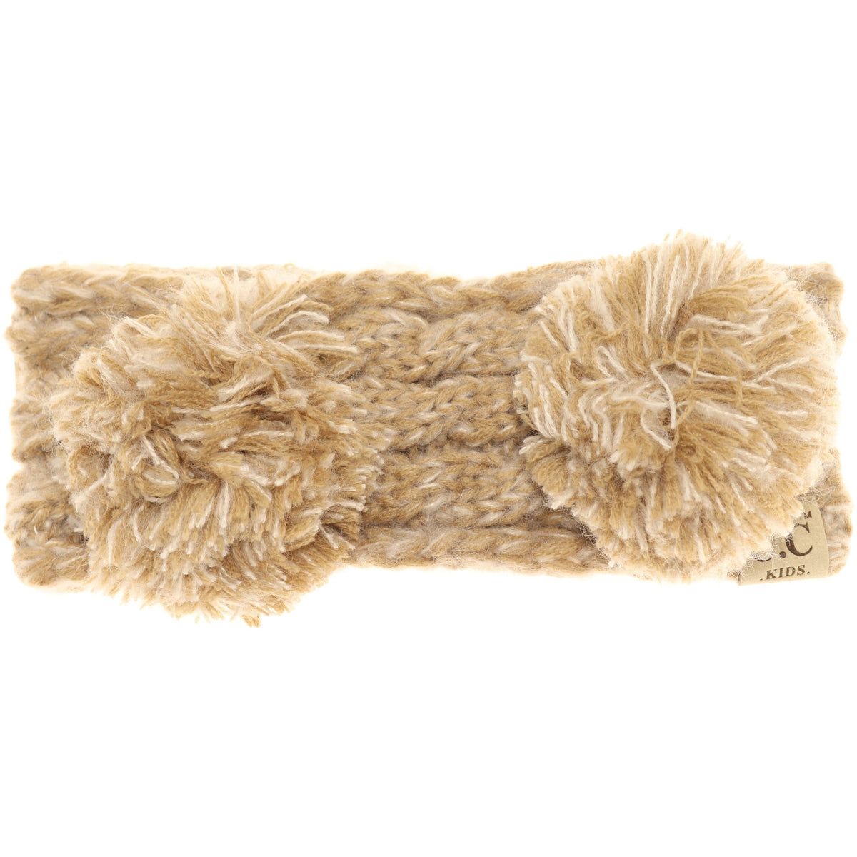 KIDS Multi-tone Double Pom Head Wrap HW23KIDS