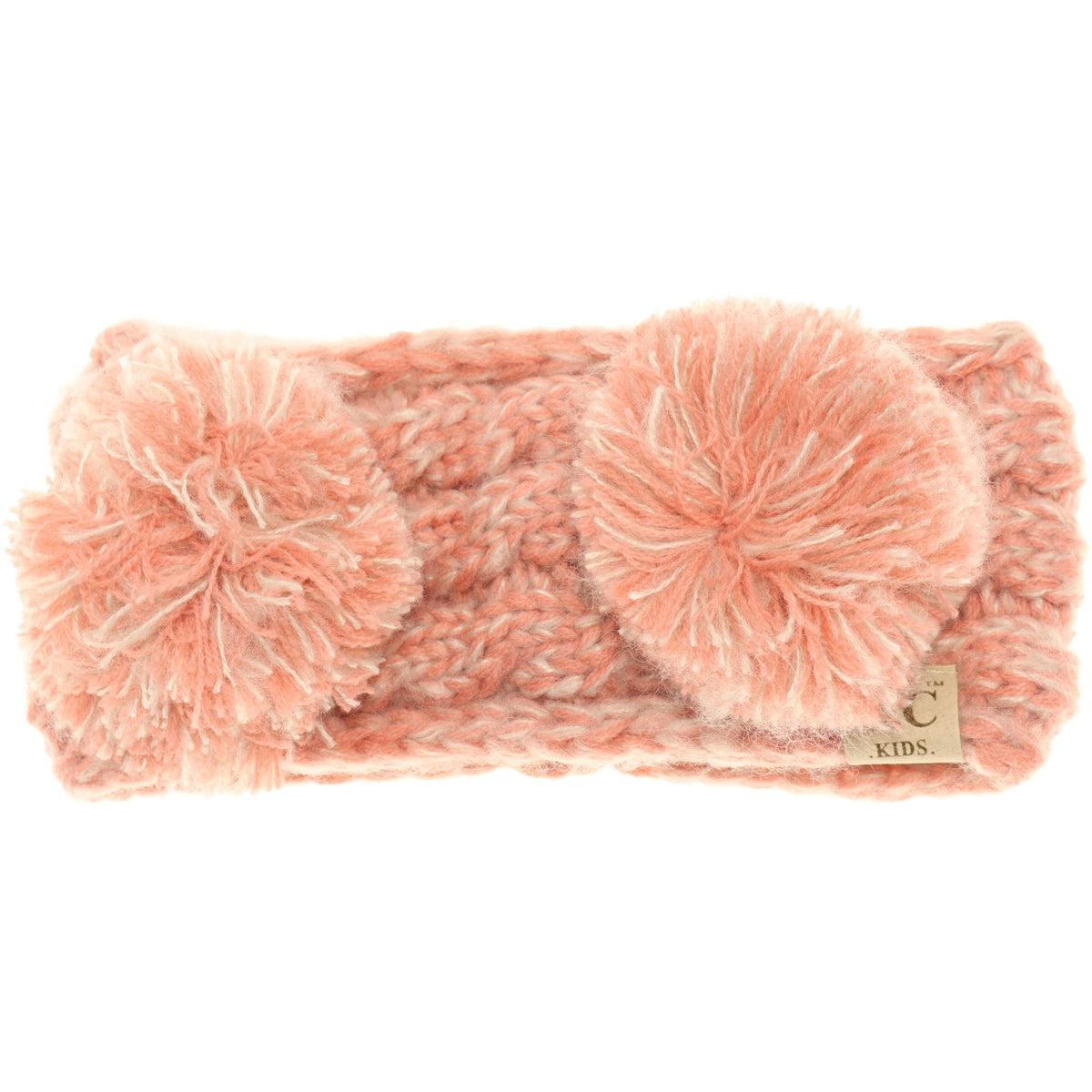 KIDS Multi-tone Double Pom Head Wrap HW23KIDS