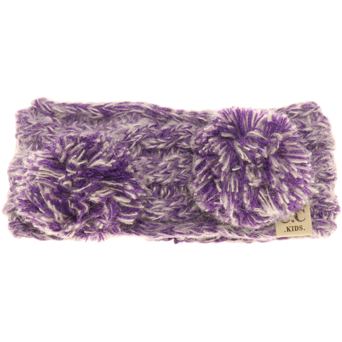 KIDS Multi-tone Double Pom Head Wrap HW23KIDS