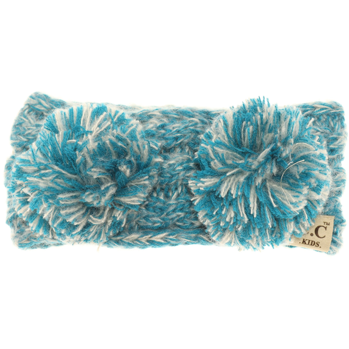 KIDS Multi-tone Double Pom Head Wrap HW23KIDS