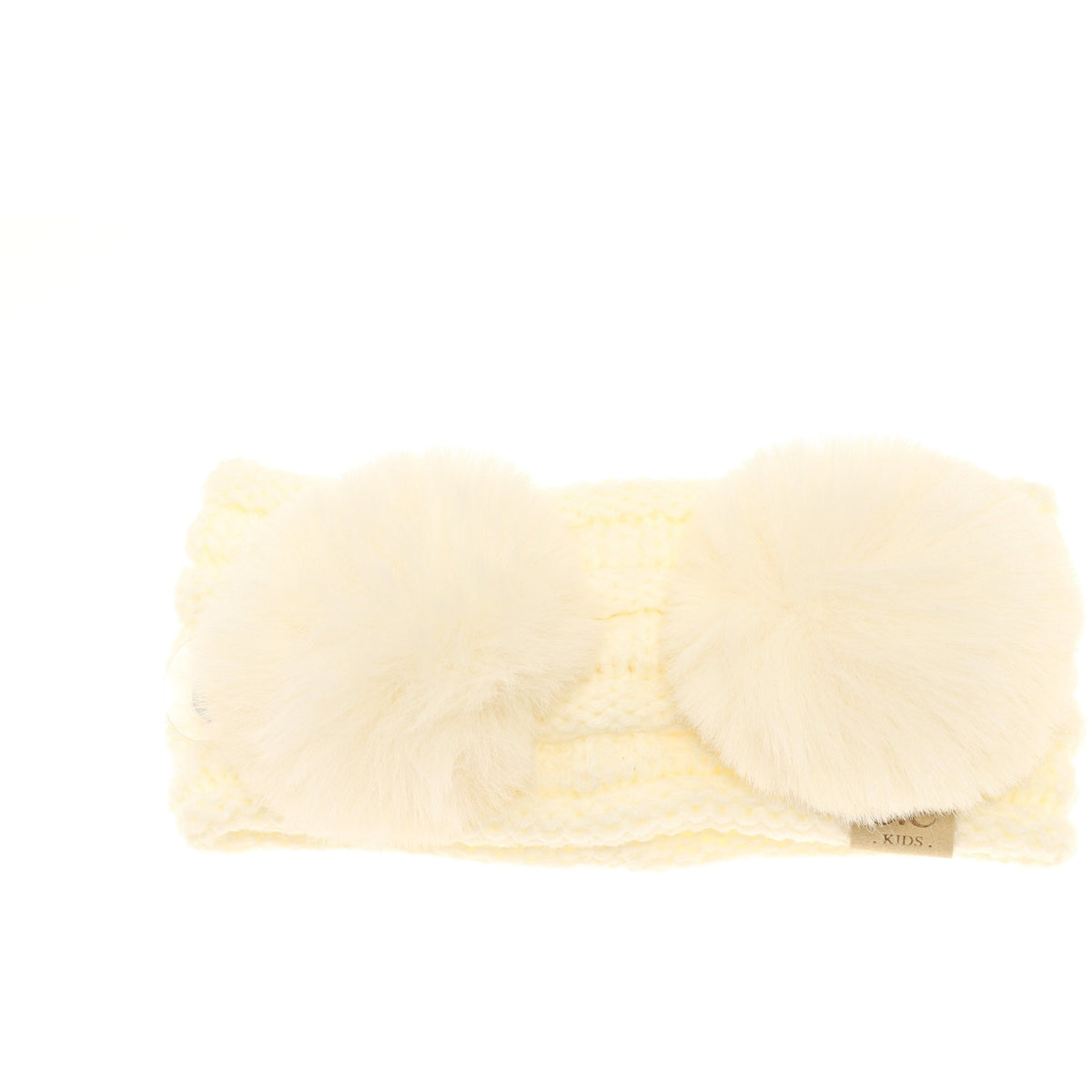 Kids Double Pom CC Headwrap KIDSHW81