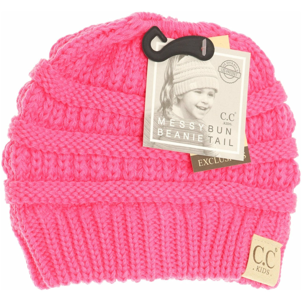 Kids Solid Classic CC Beanie Tail MB847KIDS