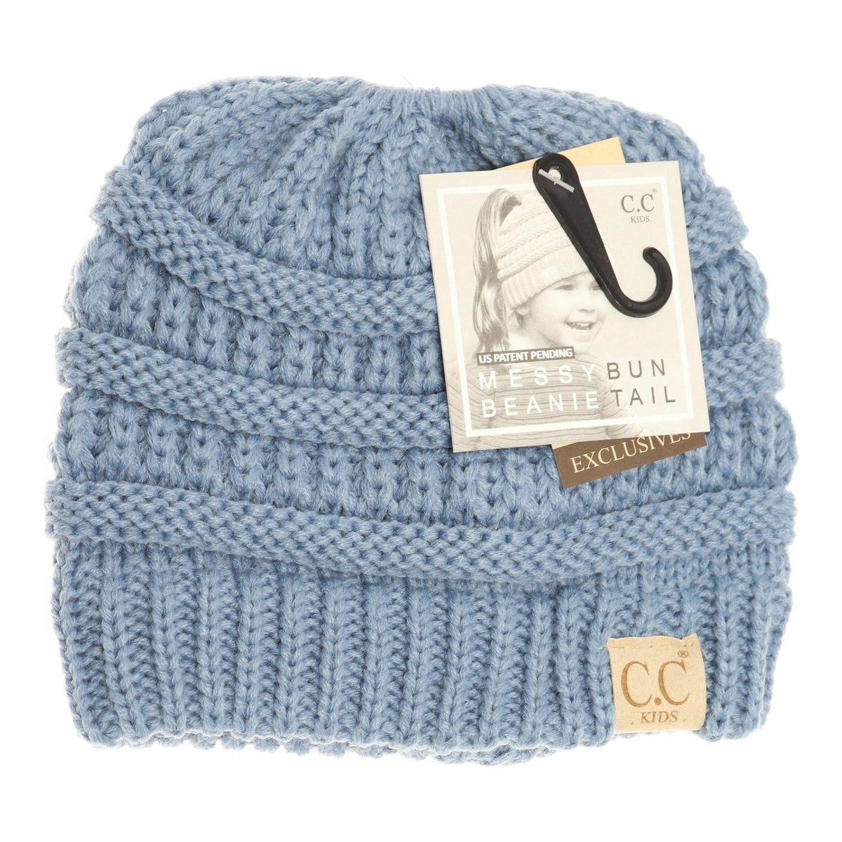 Kids Solid Classic CC Beanie Tail MB847KIDS