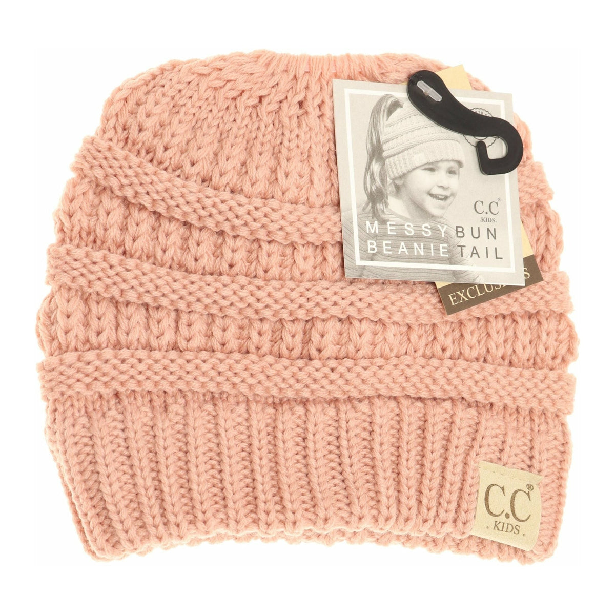 Kids Solid Classic CC Beanie Tail MB847KIDS