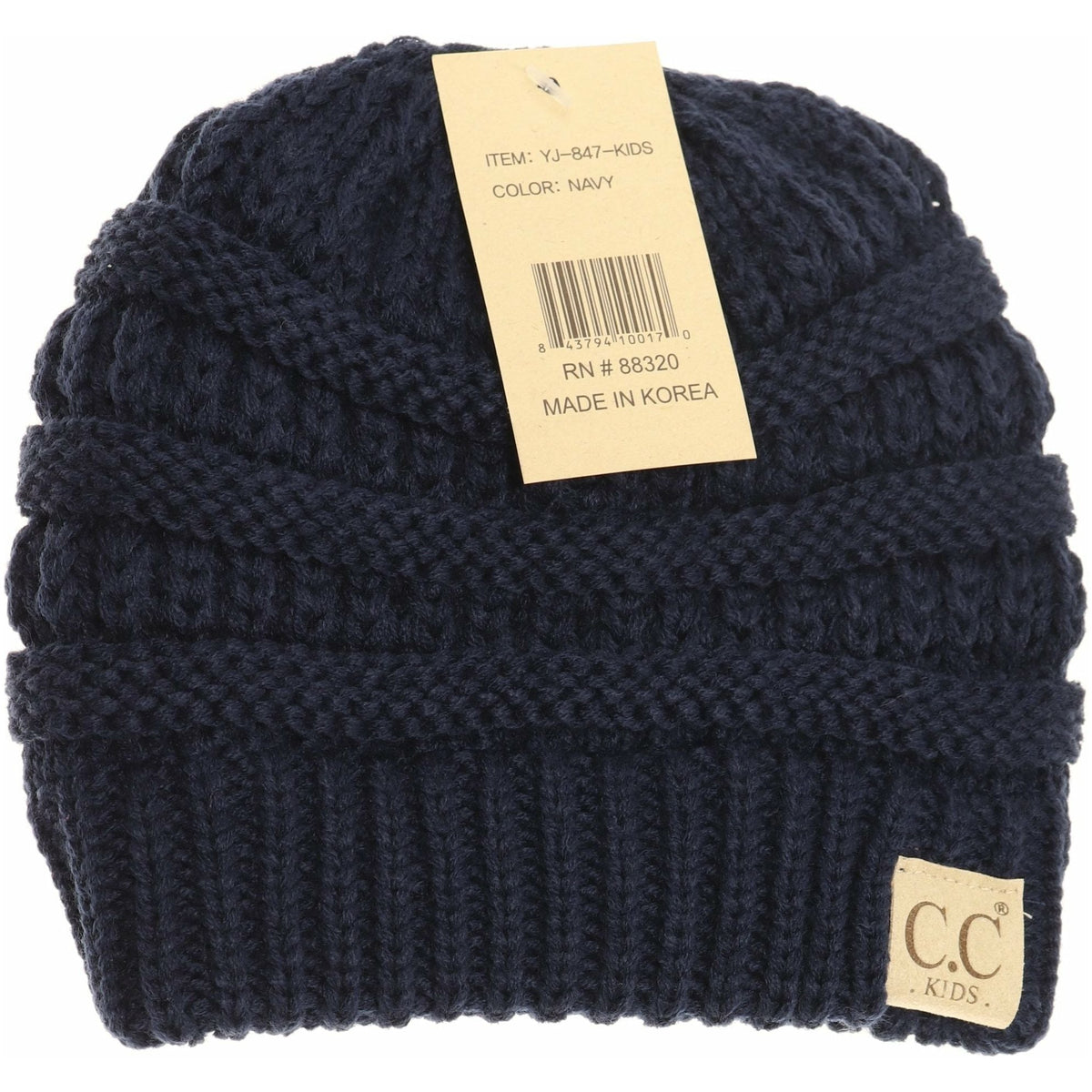 Kids Solid CC Beanie YJ847KIDS