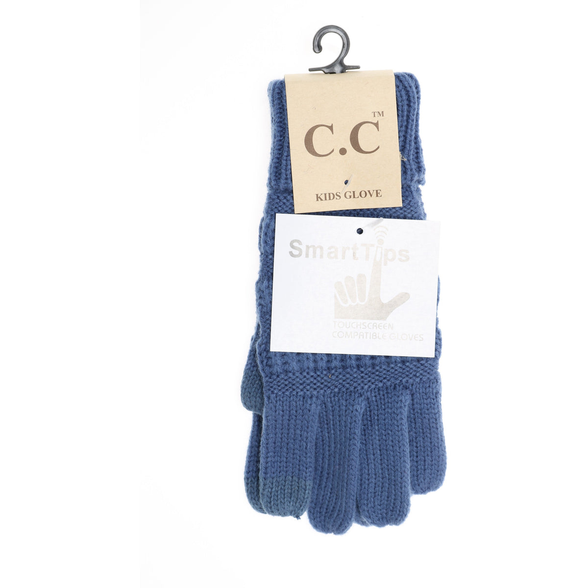 KIDS Solid Cable Knit CC Gloves G20KIDS