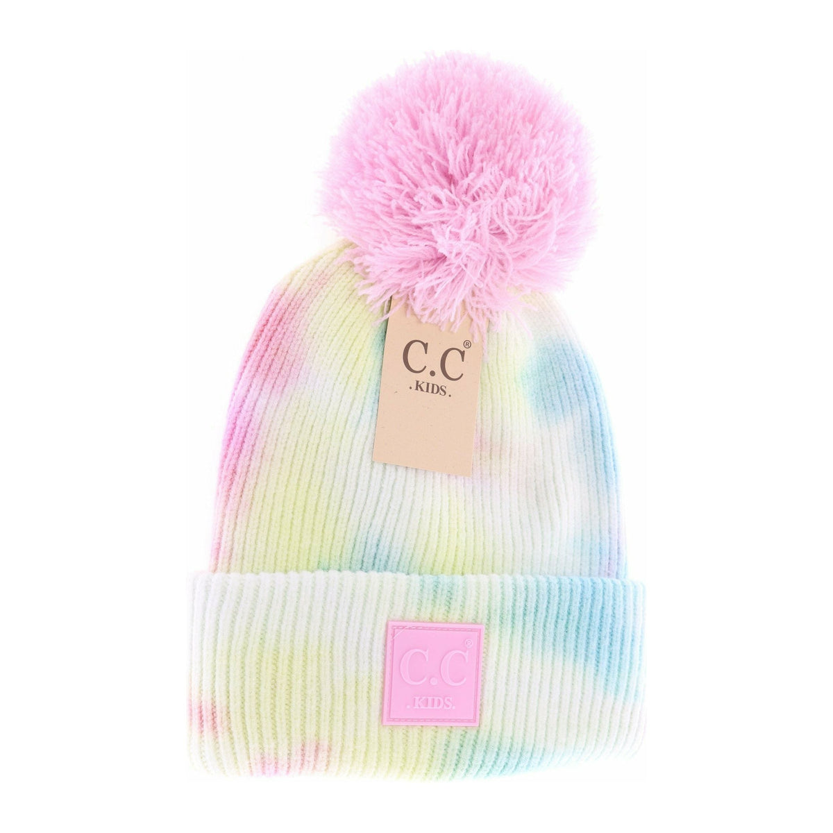 KIDS Tie Dye Pom C.C Beanie KIDS7380POM