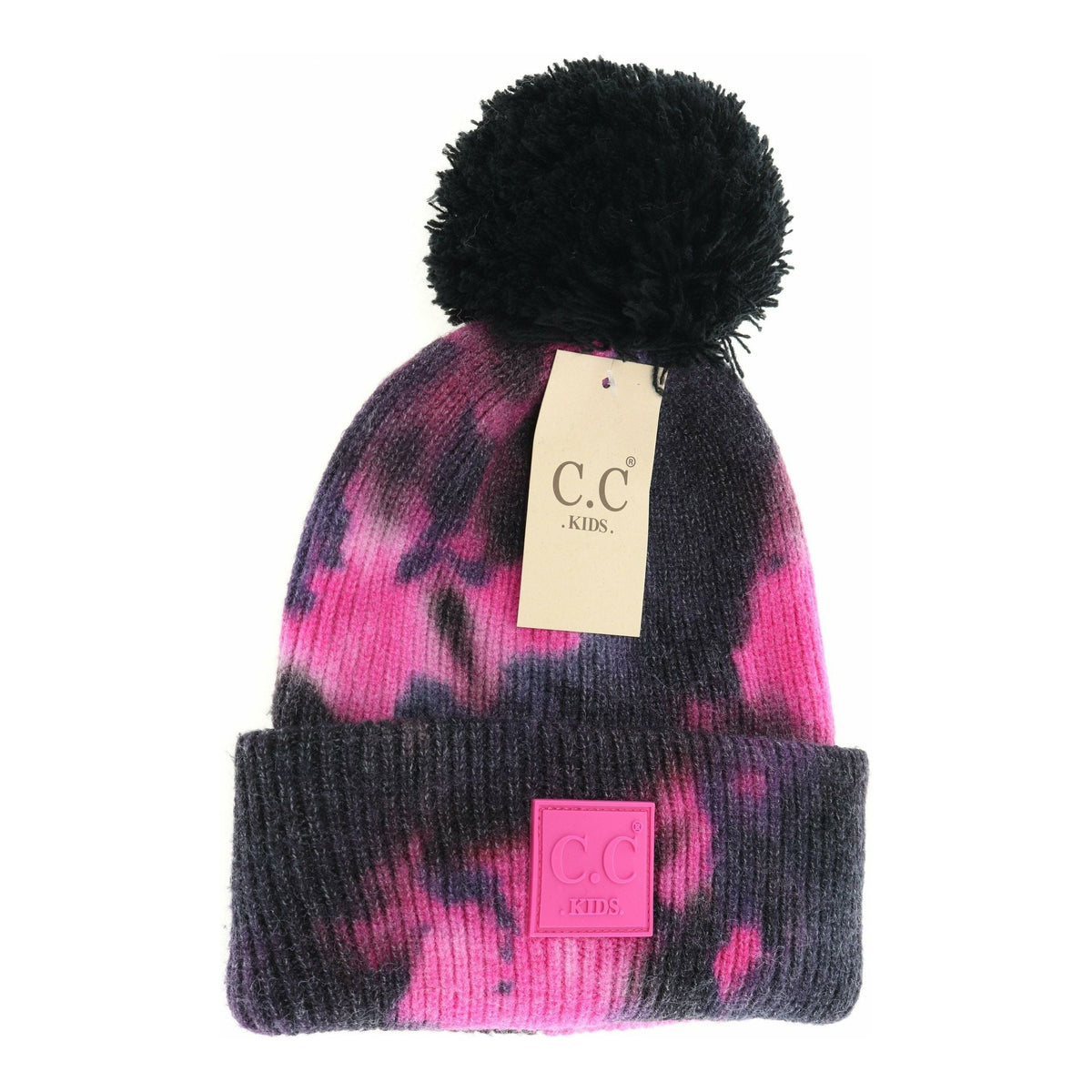 KIDS Tie Dye Pom C.C Beanie KIDS7380POM