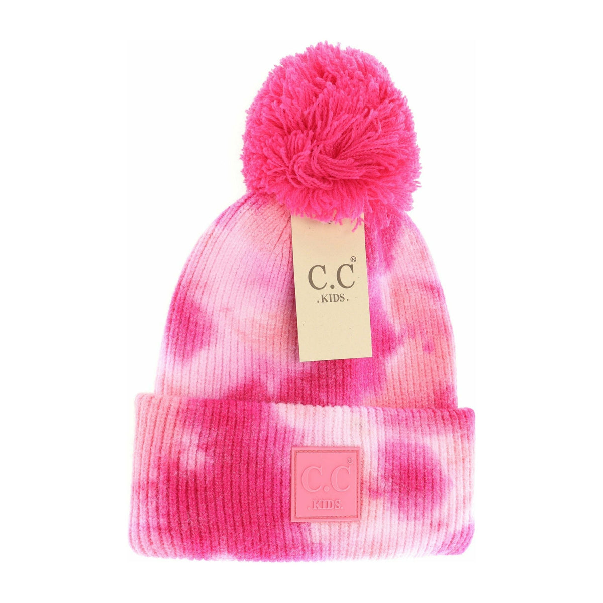 KIDS Tie Dye Pom C.C Beanie KIDS7380POM