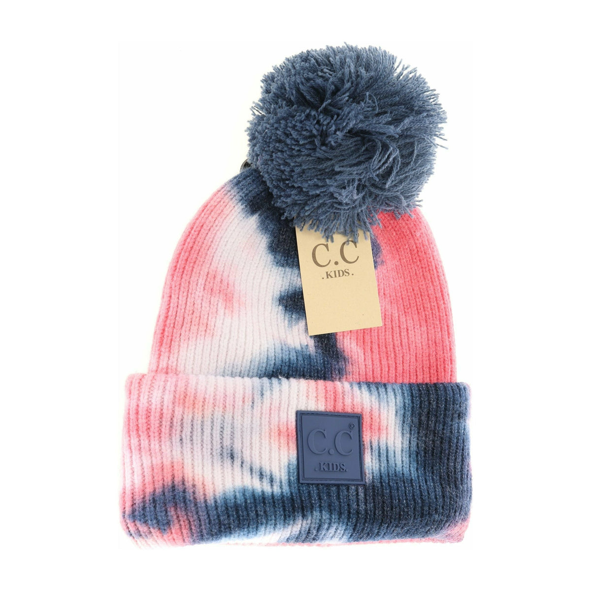 KIDS Tie Dye Pom C.C Beanie KIDS7380POM