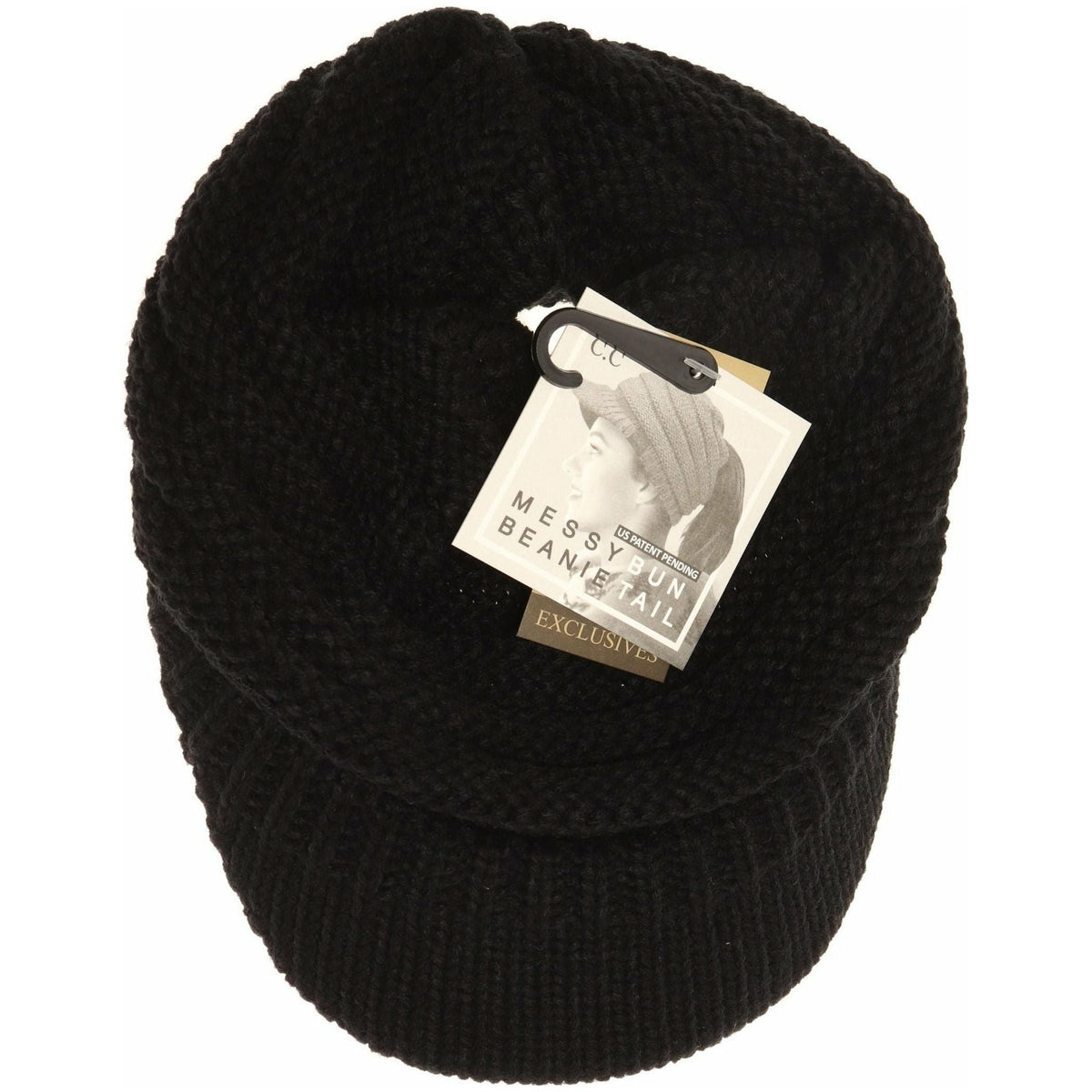 Knit Beanie Tail CC Cap MB131