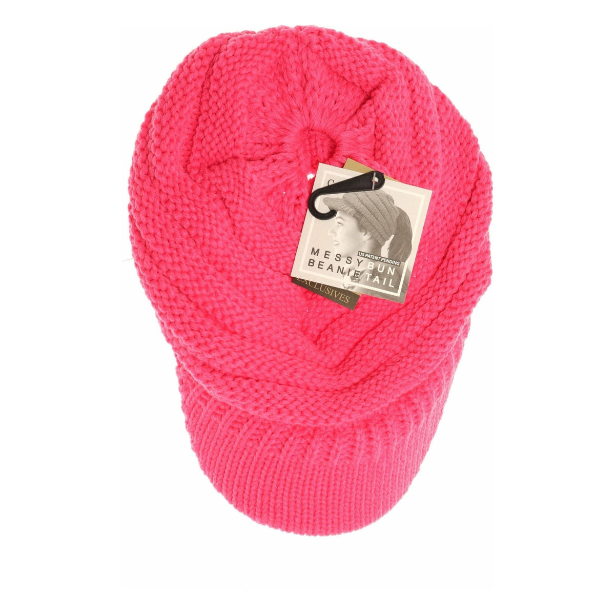 Knit Beanie Tail CC Cap MB131