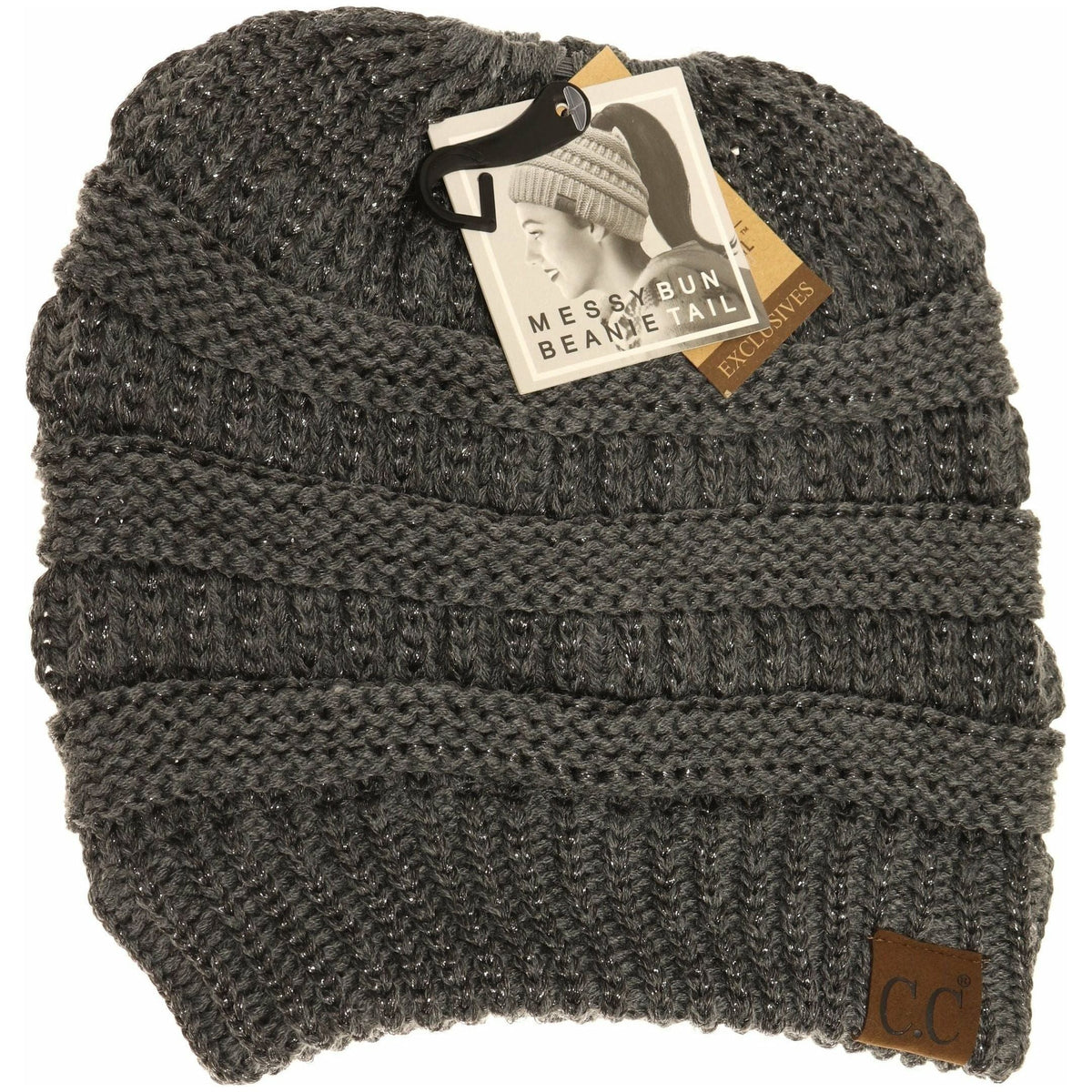 Metallic Beanie Tail CC Beanie MB20AMET