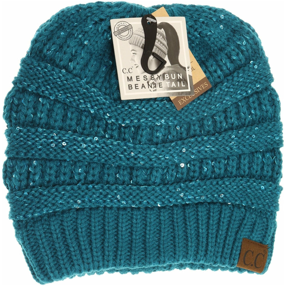 Sequin CC Beanie Tail Beanie MB730