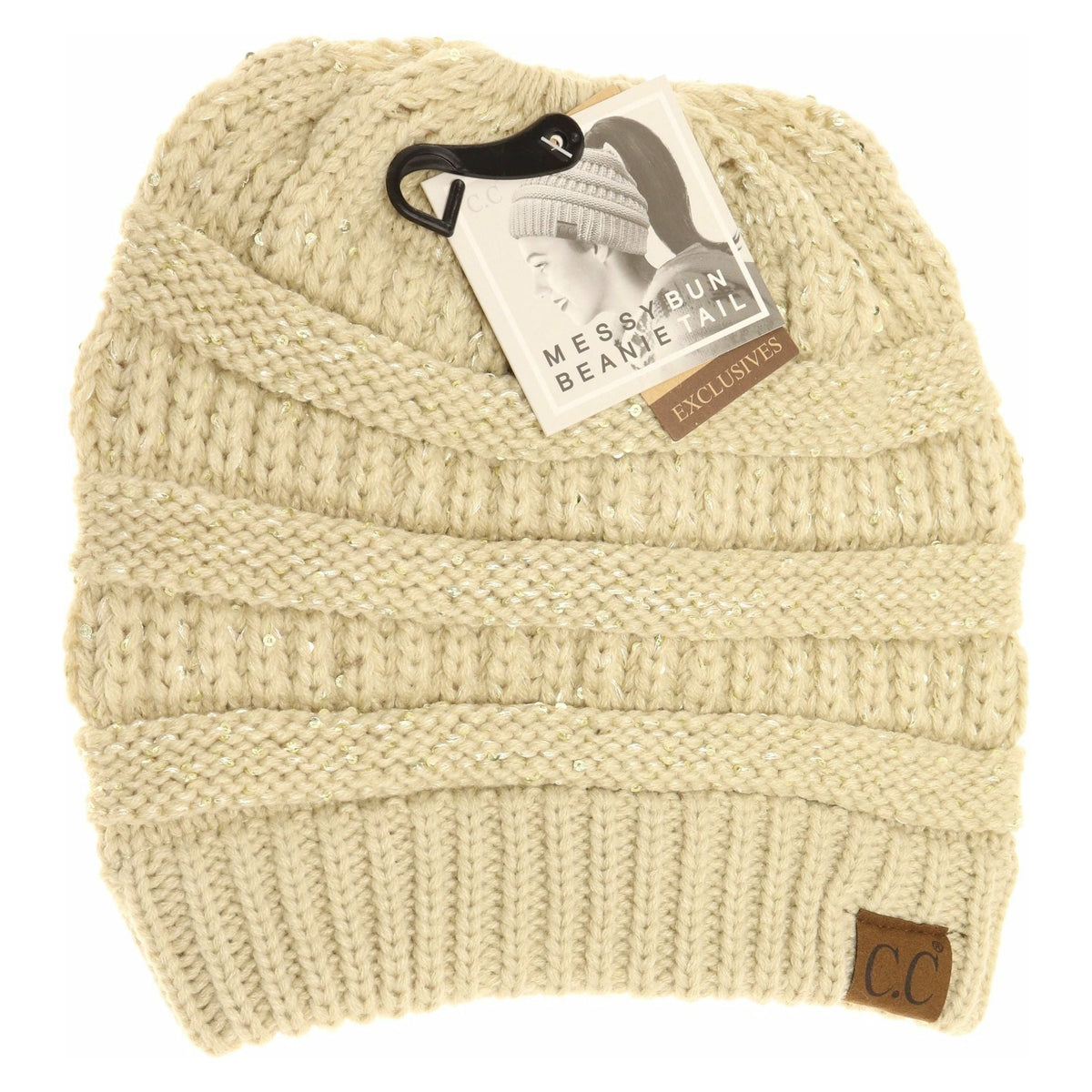 Sequin CC Beanie Tail Beanie MB730