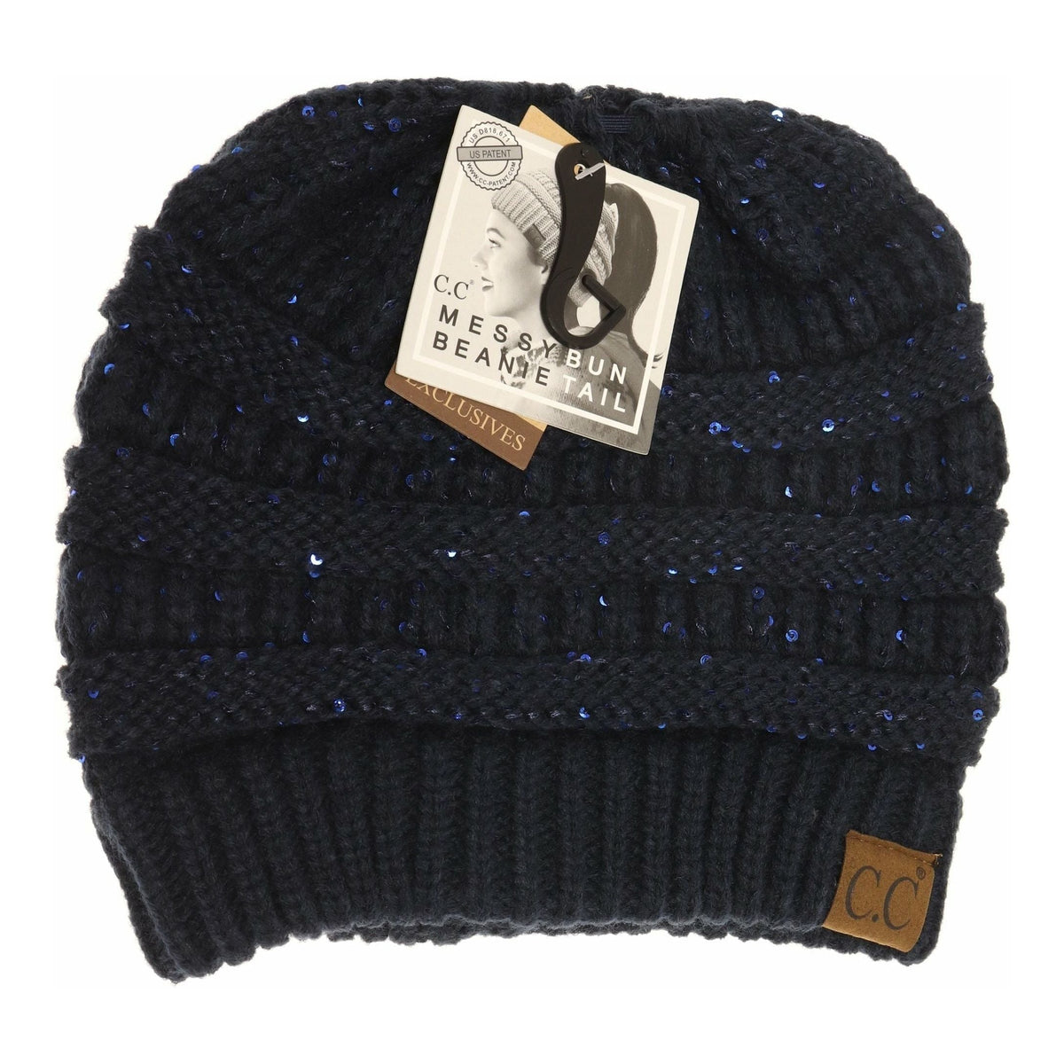 Sequin CC Beanie Tail Beanie MB730