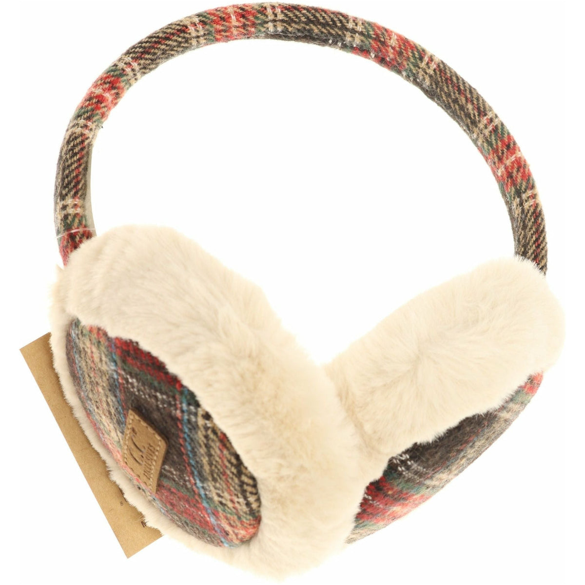 Plaid Pattern C.C Earmuff EM2339