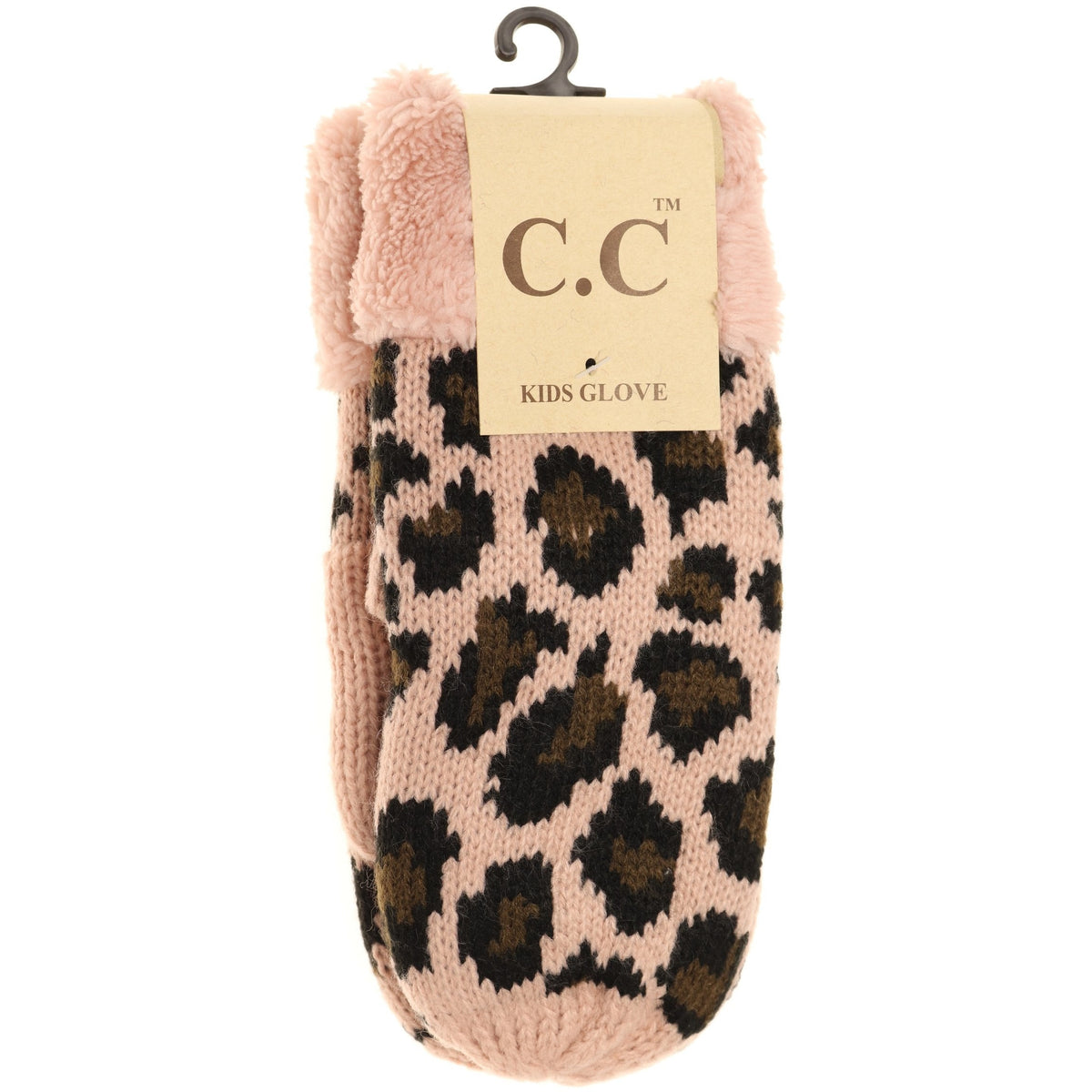KIDS Leopard Print CC Mittens MT80KIDS