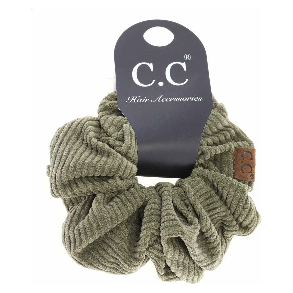 Corduroy Ponytail C.C Scrunchie SCR03