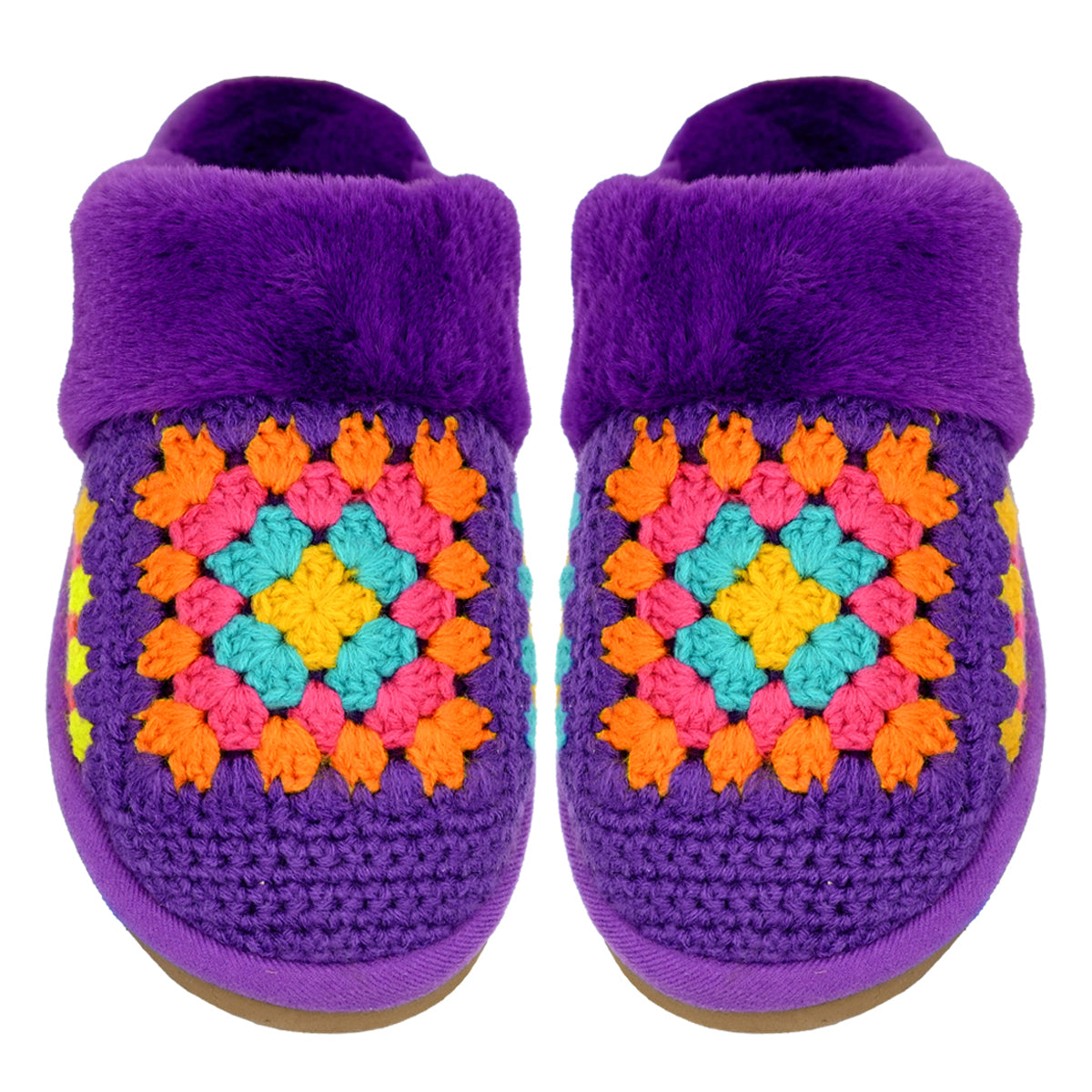 Handmade Crochet C.C Slippers SPE7393