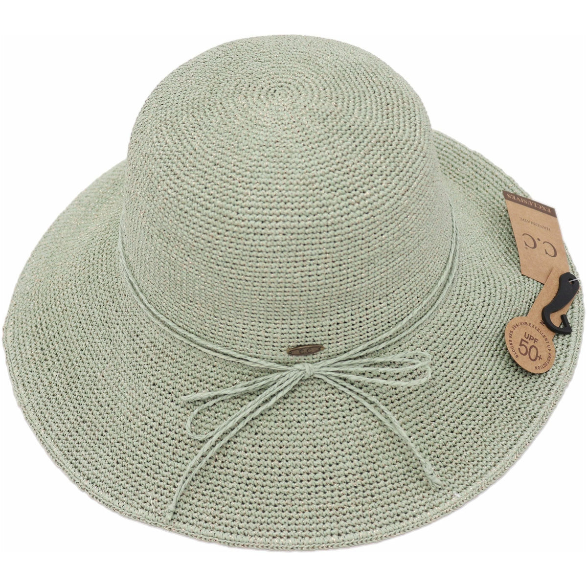 Lurex Cloche Sun Hat ST3013