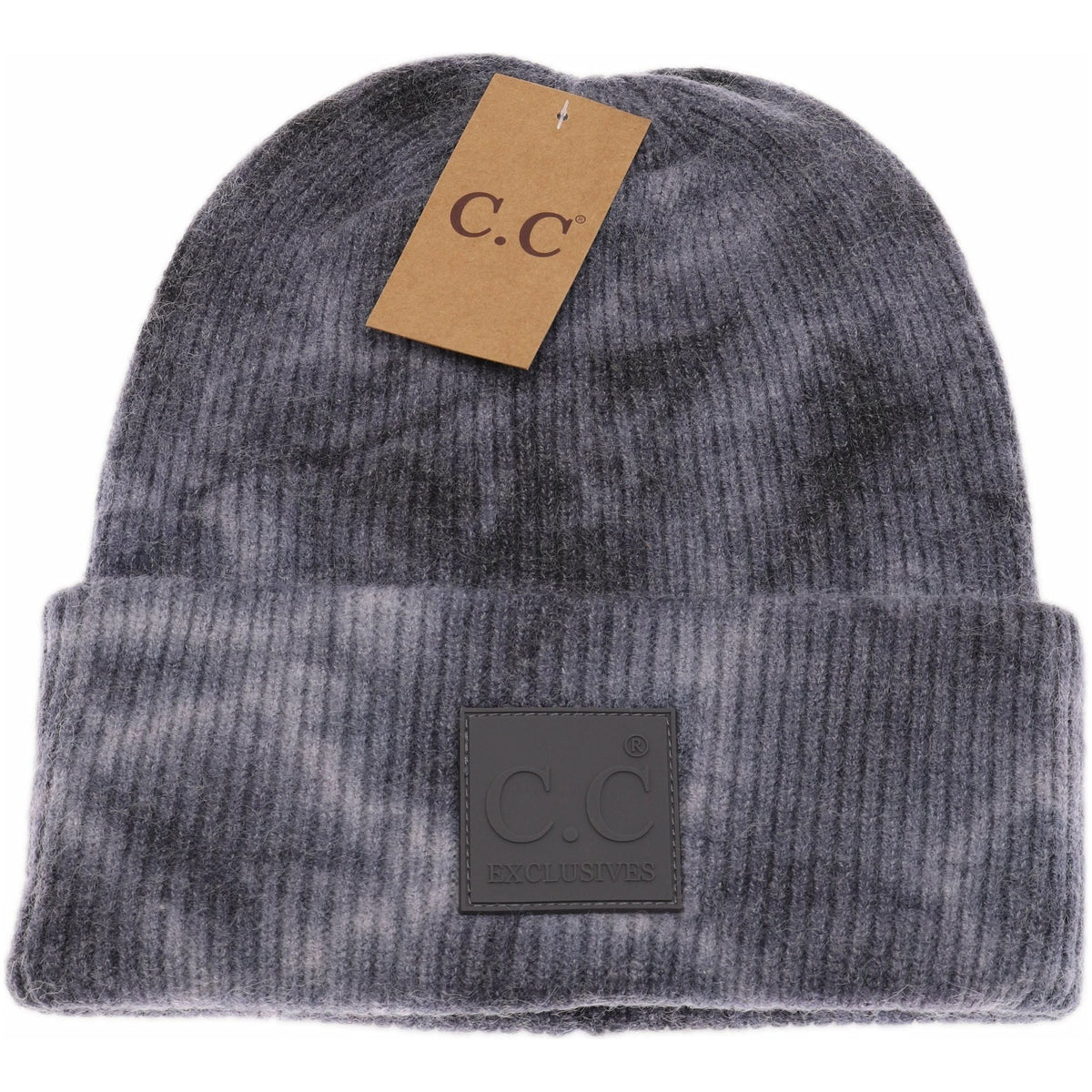 Tie Dye Beanie with Rubber Patch HAT7380