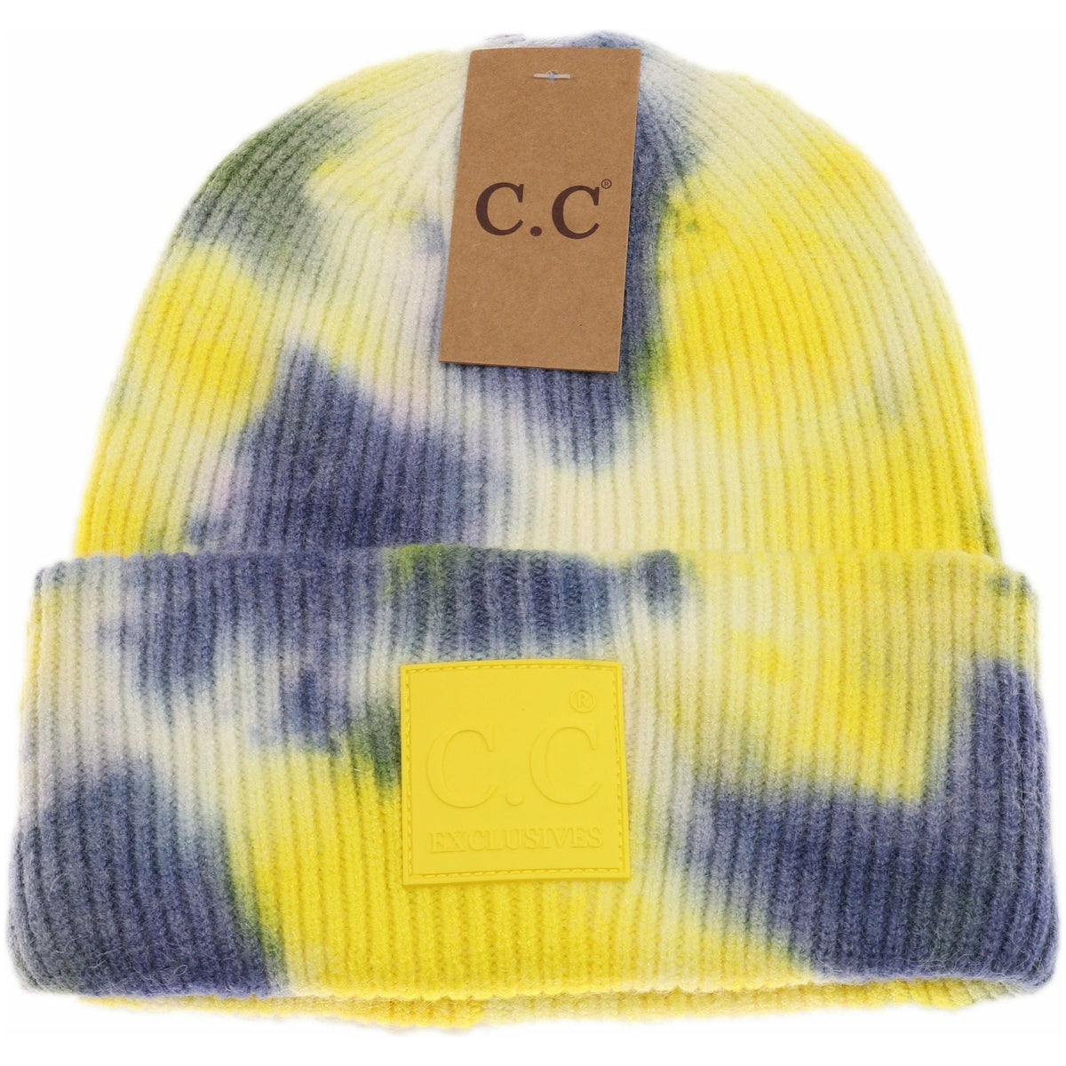 Tie Dye Beanie with Rubber Patch HAT7380